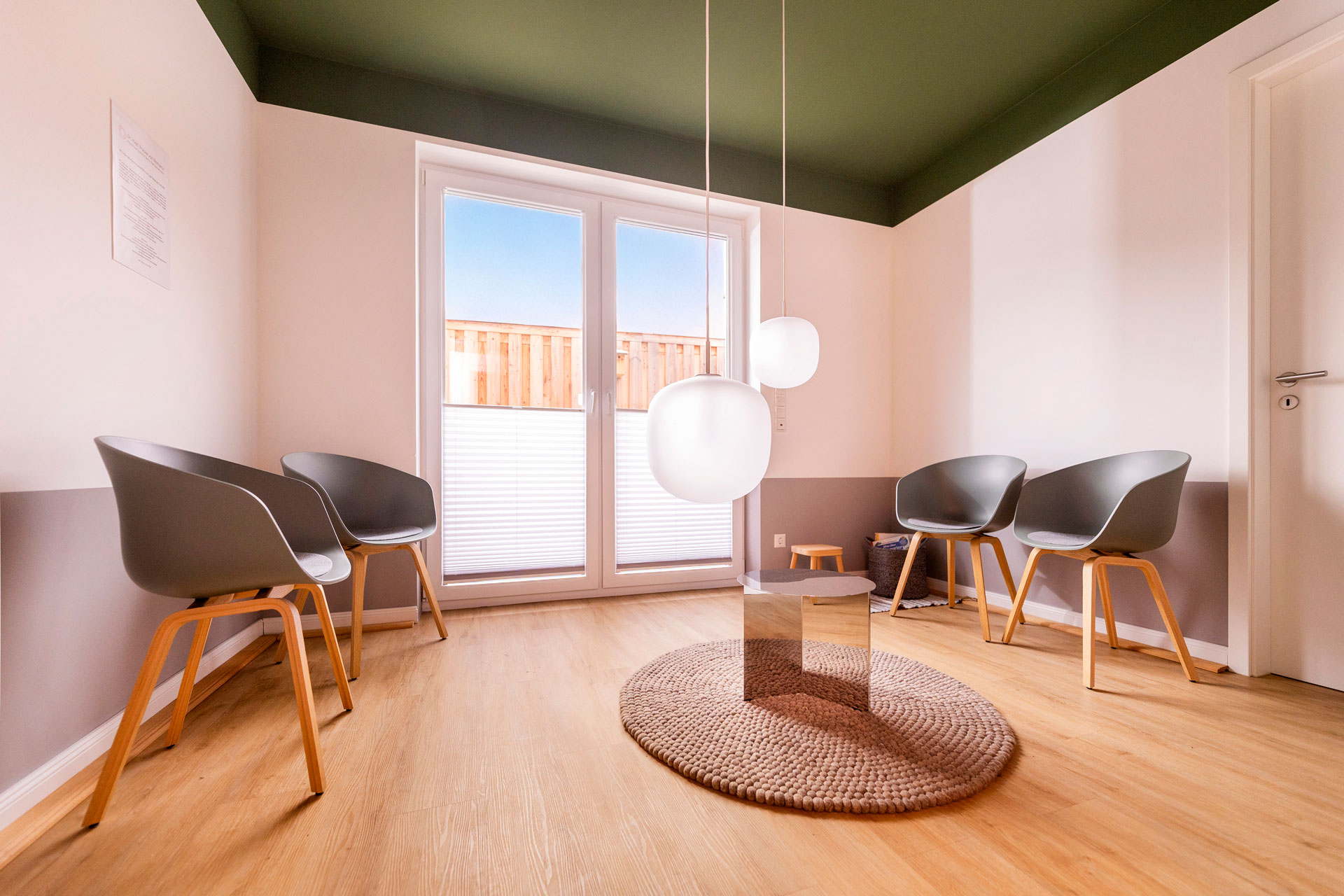 Wartezimmer, Psychiatrische Praxis Bad Bevensen, Dr. med Frauke v. Bismarck
